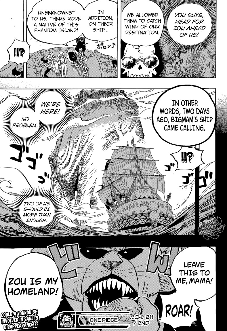 One Piece Chapter 811 20